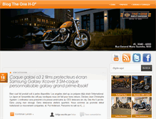 Tablet Screenshot of blog.theoneharley-davidson.com.br